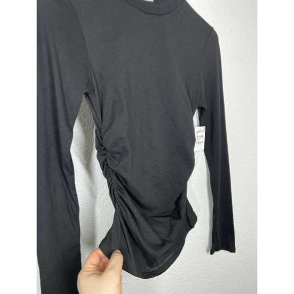 Chelsea28 XS Black Ruched Side Top - Picture 3 of 5